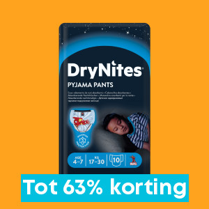 Peregrination Onbekwaamheid Verzakking DryNites Luiers aanbiedingen | actuele-aanbiedingen.nl
